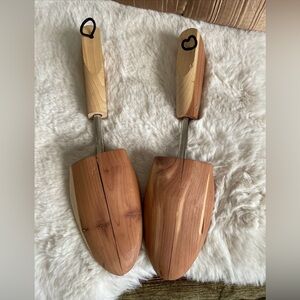 Men’s size 10 cedar wooden shoe form